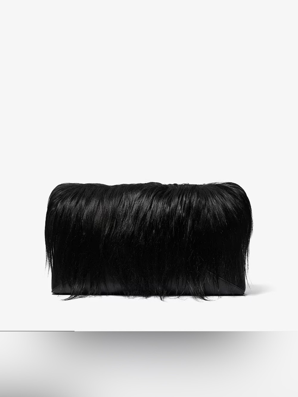 NWT Michael Kors Couture Collection Jeanne Shearling Clutch handbag bag